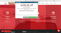 Desktop Screenshot of bondystoyota.com